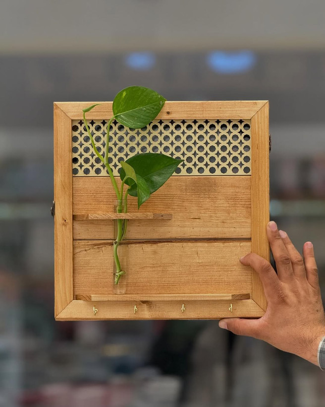 ست کاور فیوز و لوله کاز چوبی حصیری